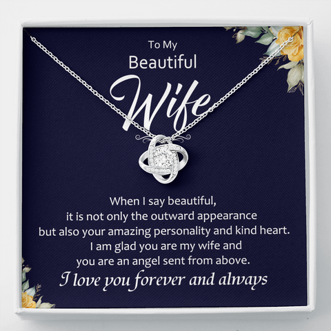 Still Love (B Wife) 21-11-22-a To My Wife (Knot Beauty) Necklace