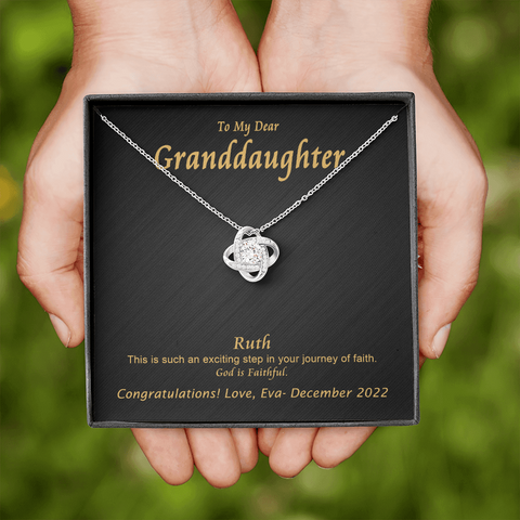 5-26 Faith To My Beautiful Mom (Knot Beauty) Necklace Template