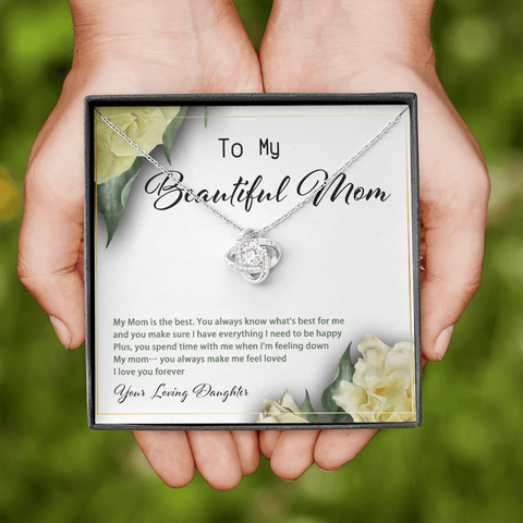 2022-03-25 (Mom) (f) To My Beautiful Mom (Knot Beauty) Necklace Template