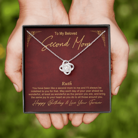 6-01 GodMother (Wish) To My Beautiful Mom (Knot Beauty) Necklace Template