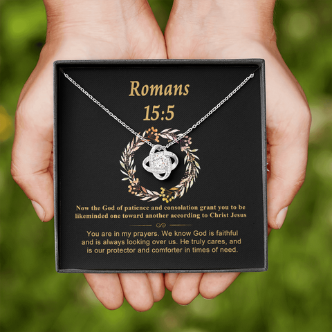 Romans 15_5 (2022-05-13) To My Beautiful Mom (Knot Beauty) Necklace Template