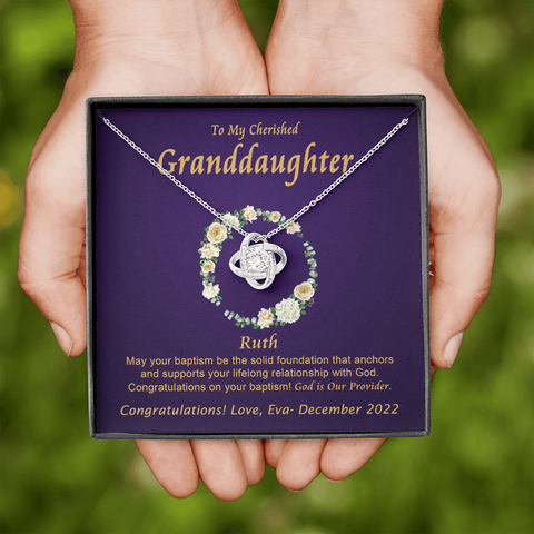 5-25 Provider To My Beautiful Mom (Knot Beauty) Necklace Template