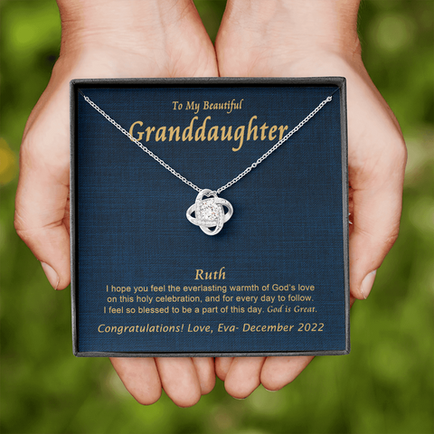 5-26 Great To My Beautiful Mom (Knot Beauty) Necklace Template