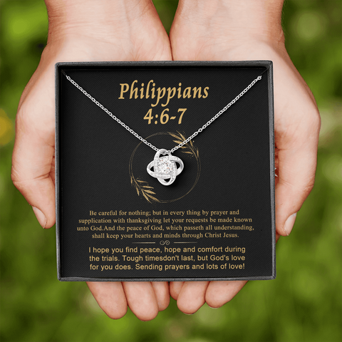Philippians 4_6-7 To My Beautiful Mom (Knot Beauty) Necklace Template