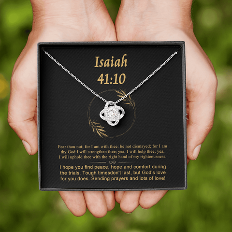 Isaia 41_10 To My Beautiful Mom (Knot Beauty) Necklace Template