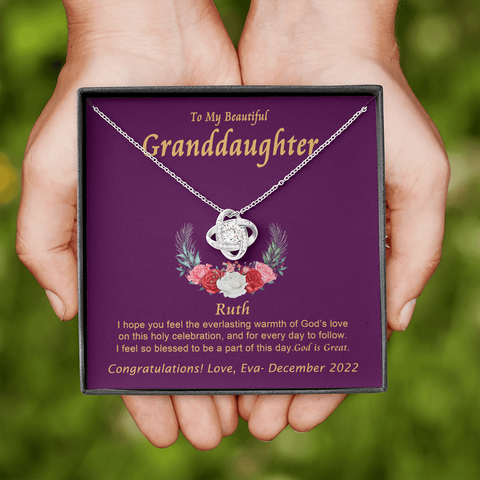 2022-05-22 Great To My Beautiful Mom (Knot Beauty) Necklace Template