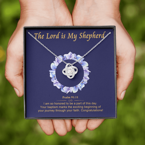 My Shepherd To My Beautiful Mom (Knot Beauty) Necklace Template