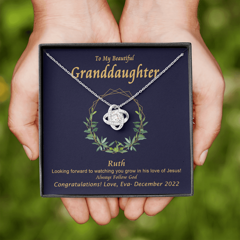 2022-05-22 Always Follow God To My Beautiful Mom (Knot Beauty) Necklace Template