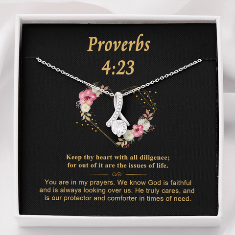 Proverbs 4_23 To My Beautiful Mom (Alluring Beauty) Necklace Template