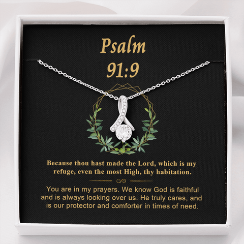 Psalm 9_9_2 To My Beautiful Mom (Alluring Beauty) Necklace Template
