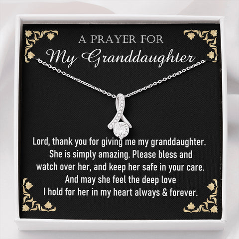 A Praye To My Granddaughter (Alluring Beauty) Necklace