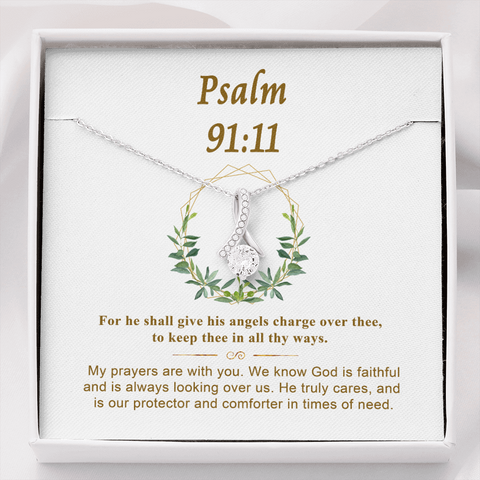Psalm 9_11 To My Beautiful Mom (Alluring Beauty) Necklace Template