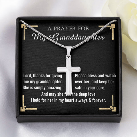 A Prayer For My Granddaughter (Cross)