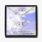 [GOD IS MY STRENGTH] Cross Necklace In the Sky