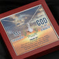 [GOD IS MY STRENGTH] To My Granddaughter Alluring Beauty Necklace