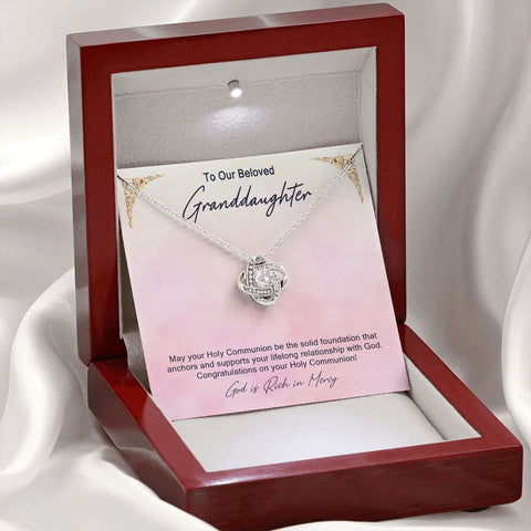 Granddaughter First Communion Gift | Christening Gift Present for Granddaughter | Baptism Gift Girl Present From Grandparents