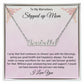 Stepped Up Mom Personalized Necklace 5